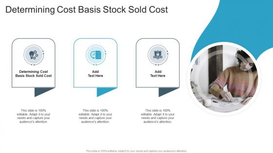 Determining Cost Basis Stock Sold Cost In Powerpoint And Google Slides Cpb