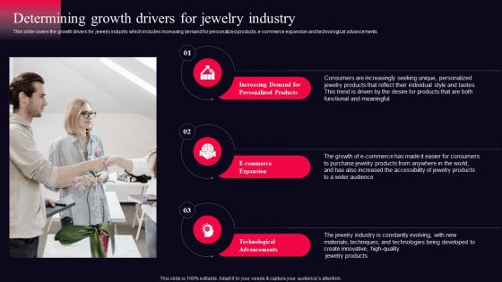 Determining Growth Drivers For Jewelry Industry Fine Jewelry Business Plan BP SS