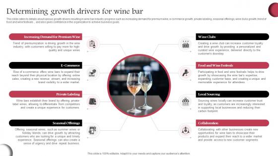 Determining Growth Drivers For Wine Cellar Business Plan BP SS