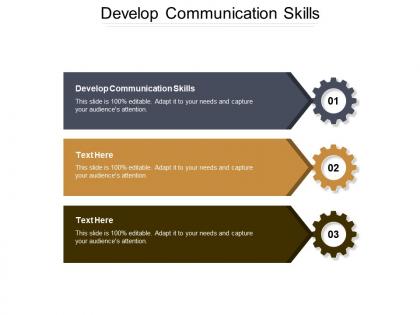 Develop communication skills ppt powerpoint presentation file slideshow cpb