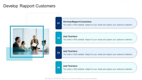 Develop Rapport Customers In Powerpoint And Google Slides Cpb
