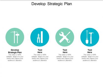 Develop strategic plan ppt powerpoint presentation infographics elements cpb