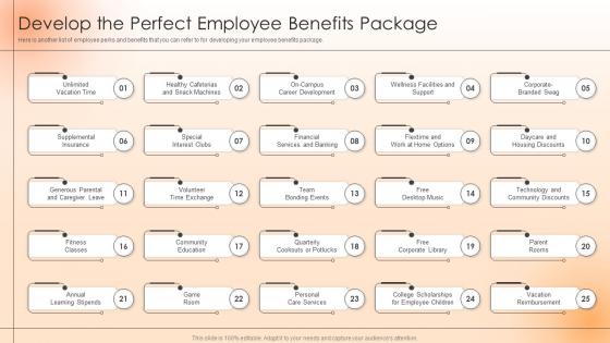 Develop The Perfect Employee Benefits Package Strategies To Engage The Workforce And Keep Them Satisfied