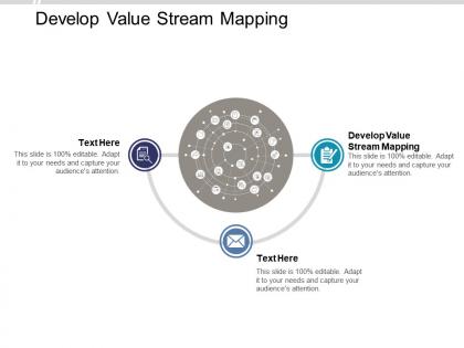 Develop value stream mapping ppt powerpoint presentation icon slideshow cpb