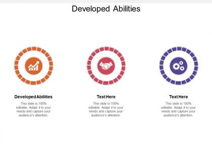 Developed abilities ppt powerpoint presentation portfolio objects cpb