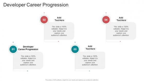 Developer Career Progression In Powerpoint And Google Slides Cpb