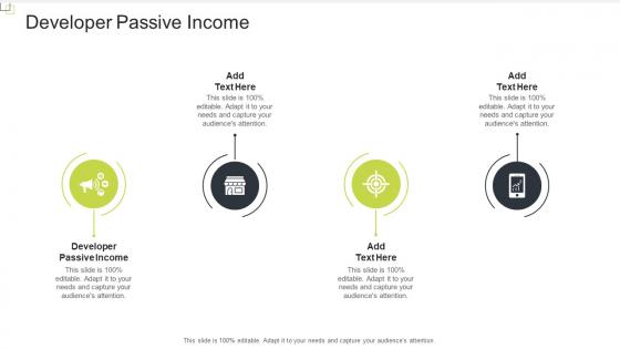 Developer Passive Income In Powerpoint And Google Slides Cpb