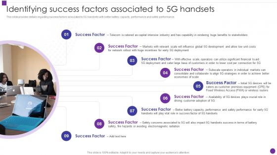 Developing 5g Transformative Technology Identifying Success Factors Associated To 5g Handsets