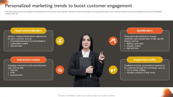 Developing An Effective Personalized Marketing Trends To Boost Customer Engagement Strategy SS V