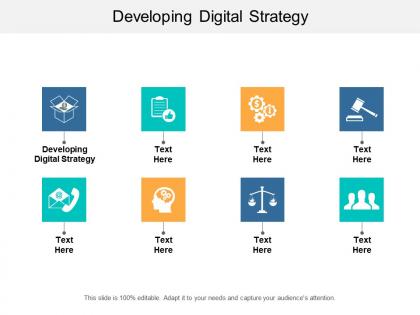Developing digital strategy ppt powerpoint presentation styles background image cpb