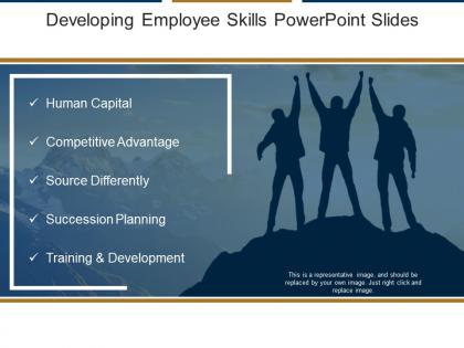 Developing employee skills powerpoint slides