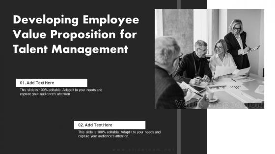 Developing Employee Value Proposition Management Ppt Slides Background Images