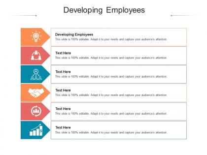 Developing employees ppt powerpoint presentation outline master slide cpb