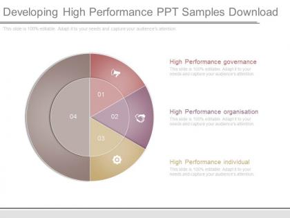 Developing high performance ppt samples download