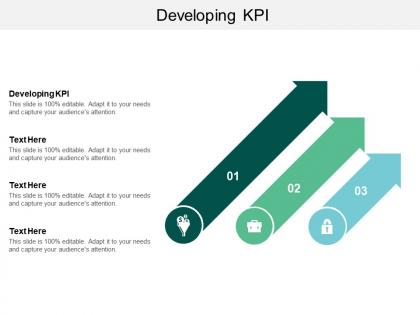 Developing kpi ppt powerpoint presentation gallery format cpb