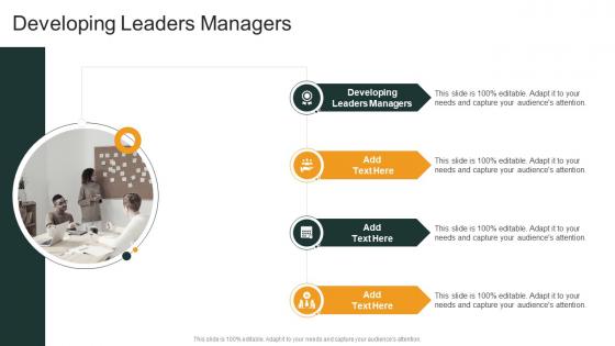 Developing Leaders Managers In Powerpoint And Google Slides Cpb