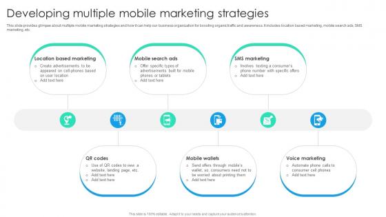 Developing Multiple Mobile Marketing Strategies Online Marketing Strategic Planning MKT SS