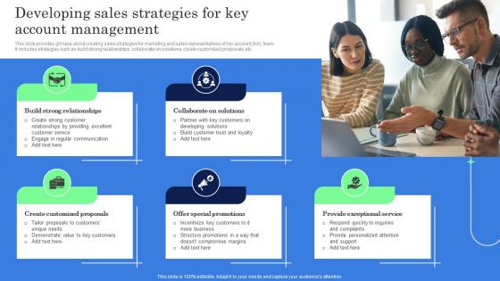 Developing Sales Strategies For Key Account Management Complete Guide Of Key Account Strategy SS V