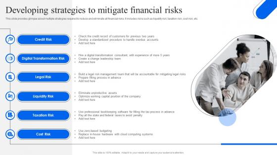 Developing Strategies To Mitigate Financial Risks Strategic Financial Planning