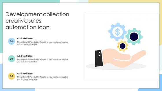 Development Collection Creative Sales Automation Icon