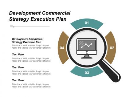 Development commercial strategy execution plan ppt powerpoint presentation pictures good cpb