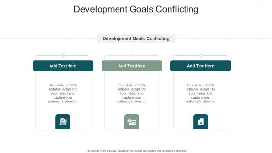 Development Goals Conflicting In Powerpoint And Google Slides Cpb