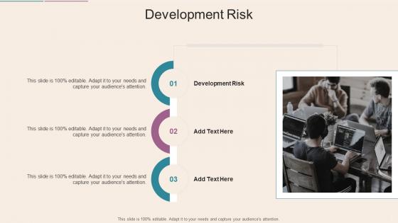 Development Risk In Powerpoint And Google Slides Cpb