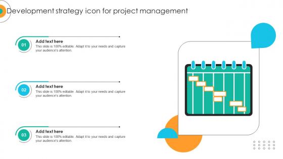 Development Strategy Icon For Project Management