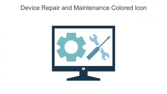 Device Repair And Maintenance Colored Icon In Powerpoint Pptx Png And Editable Eps Format