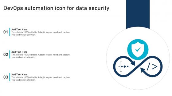 Devops Automation Icon For Data Security