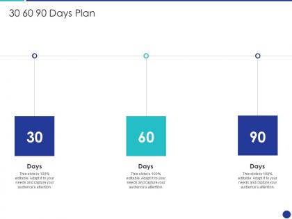 Devops tools selection process it 30 60 90 days plan ppt diagrams