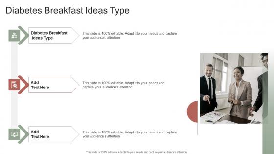 Diabetes Breakfast Ideas Type In Powerpoint And Google Slides Cpb