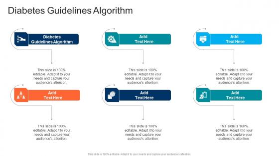 Diabetes Guidelines Algorithm In Powerpoint And Google Slides Cpb