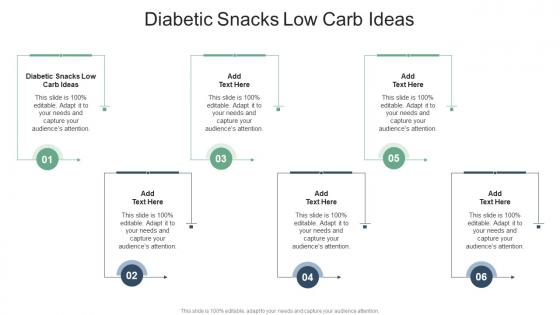 Diabetic Snacks Low Carb Ideas In Powerpoint And Google Slides Cpb
