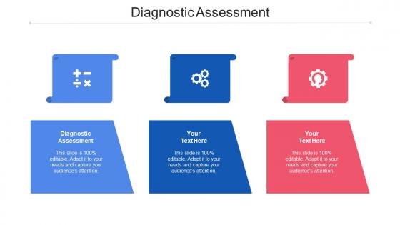 Diagnostic Assessment Ppt Powerpoint Presentation Show Infographics Cpb
