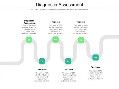 Diagnostic assessment ppt powerpoint presentation show shapes cpb