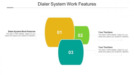 Dialer system work features ppt powerpoint presentation portfolio example cpb
