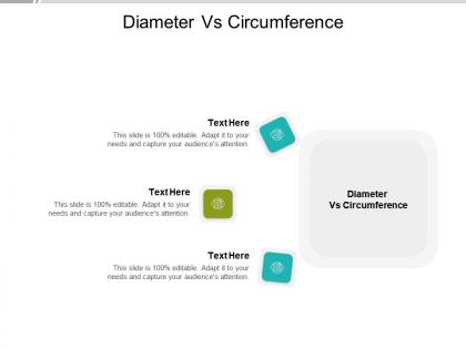 Diameter vs circumference ppt powerpoint presentation show infographics cpb