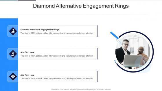 Diamond Alternative Engagement Rings In Powerpoint And Google Slides Cpb
