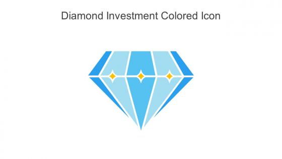 Diamond Investment Colored Icon In Powerpoint Pptx Png And Editable Eps Format