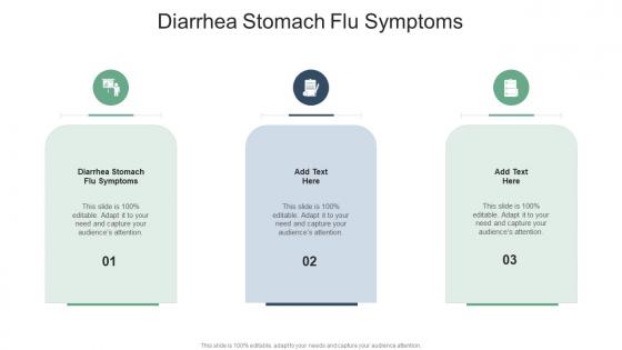 Diarrhea Stomach Flu Symptoms In Powerpoint And Google Slides Cpb