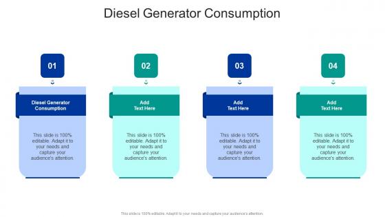 Diesel Generator Consumption In Powerpoint And Google Slides Cpb