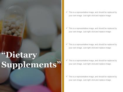 Dietary supplements example of ppt