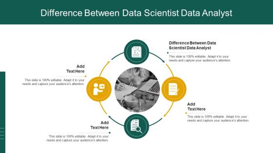 Difference Between Data Scientist Data Analyst In Powerpoint And Google Slides Cpb