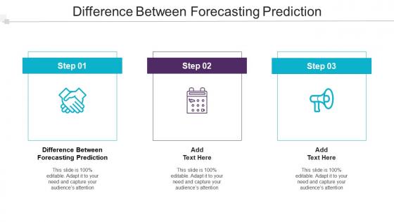 Difference Between Forecasting Prediction In Powerpoint And Google Slides Cpb