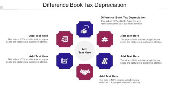 Difference Book Tax Depreciation Ppt Powerpoint Presentation Icon Design Inspiration Cpb