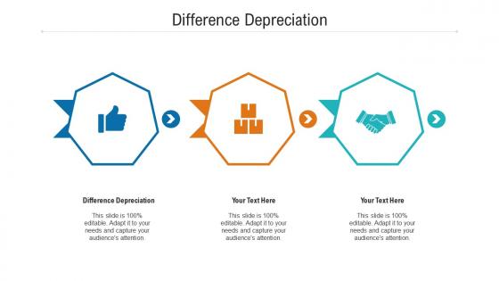 Difference depreciation ppt powerpoint presentation inspiration structure cpb