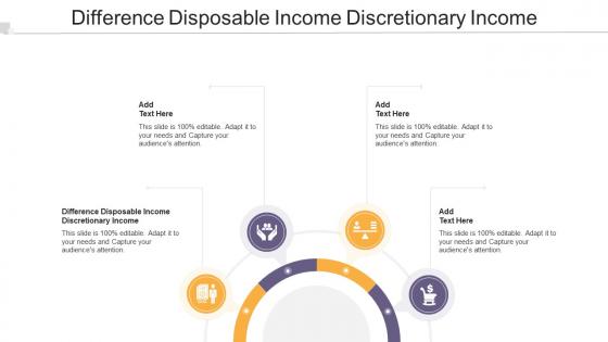 Difference Disposable Income Discretionary Income In Powerpoint And Google Slides Cpb