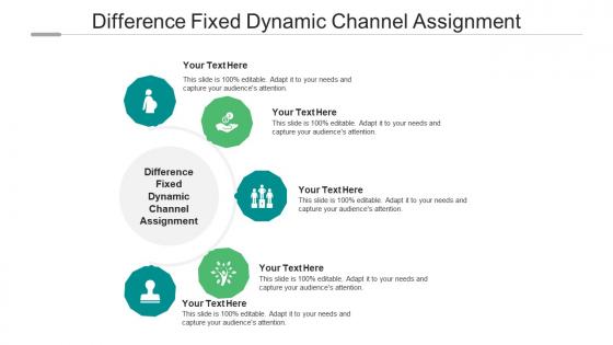 Difference fixed dynamic channel assignment ppt powerpoint presentation file vector cpb