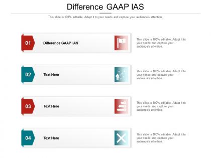 Difference gaap ias ppt powerpoint presentation summary background images cpb
